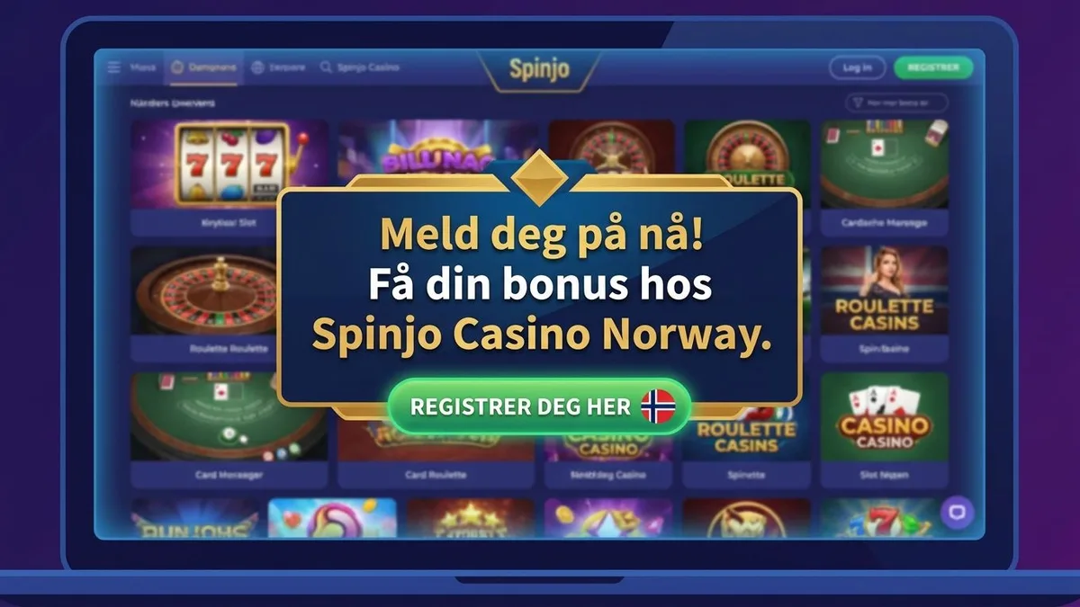 Registrer deg med bonus